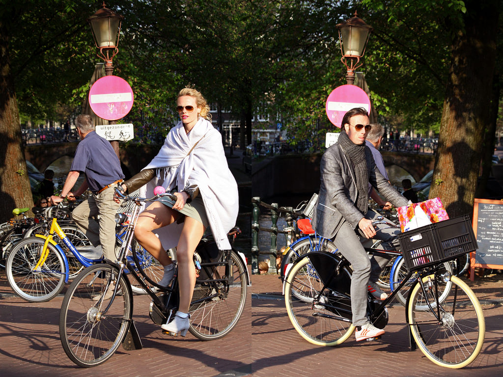Amsterdam bike ride